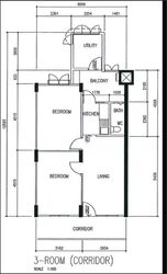 Blk 18 Bedok South Road (Bedok), HDB 3 Rooms #532559761